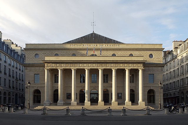 Facade du théâtre de l'Odéon - crédit photo Thierry Depagne
