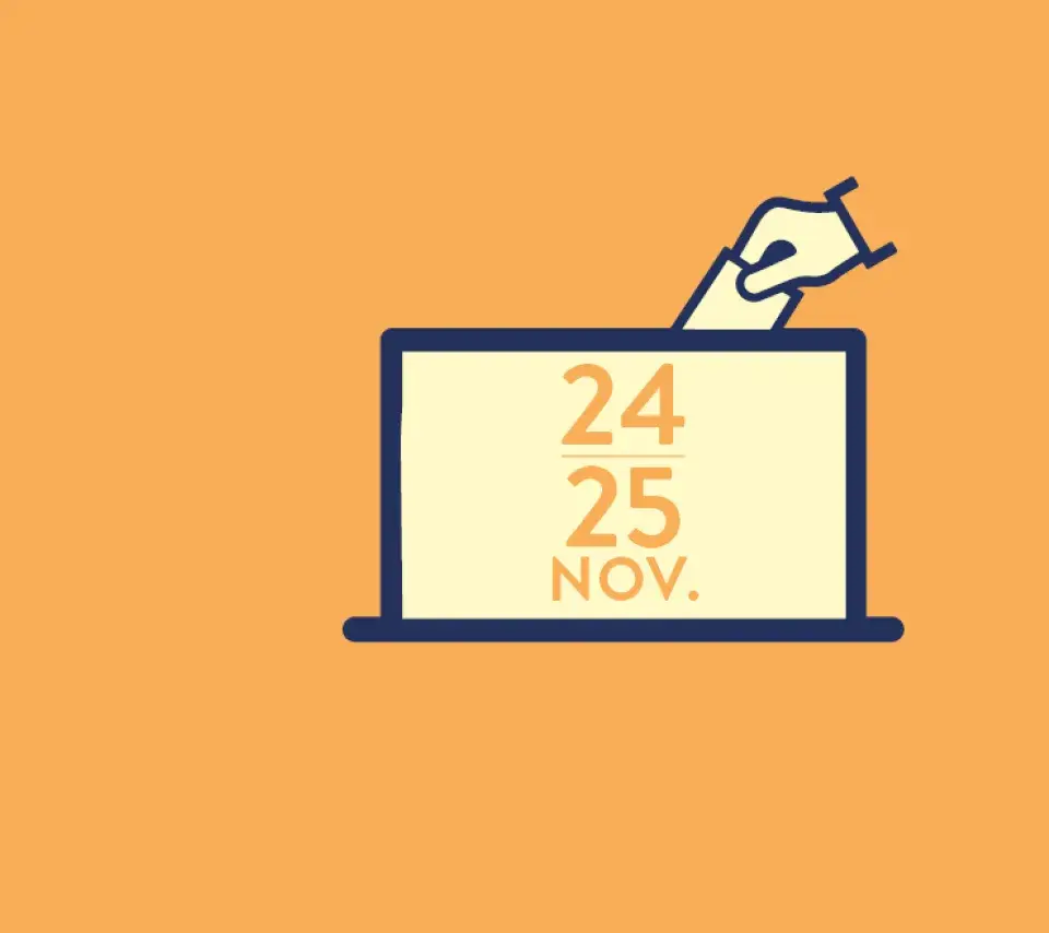 Je vote dans ma composante les 24 et 25 novembre