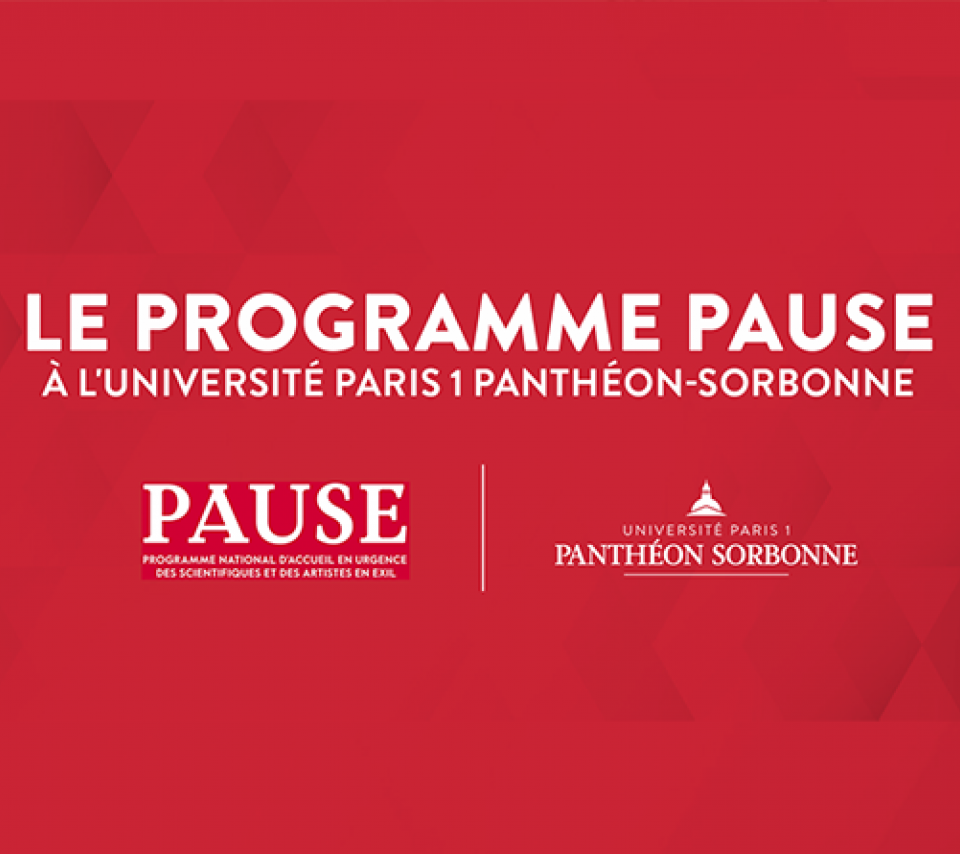 Le programme PAUSE à Paris 1 Panthéon-Sorbonne