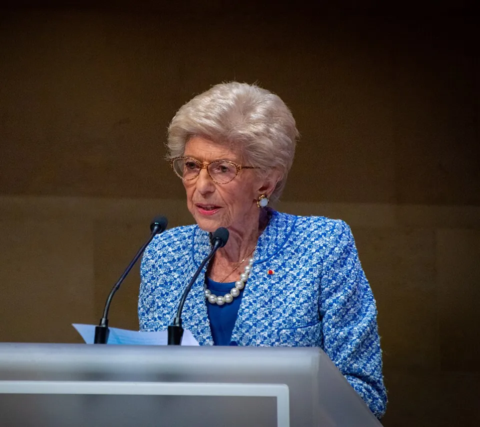 Hélène Carrère d’Encausse en avril 2023