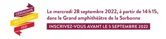 Bandeau cérémonie des docteurs 2021