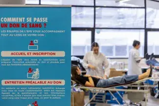 Comment se passe un don de sang ? Les équipes de l'EFS vous accompagnent tout au long de votre don.