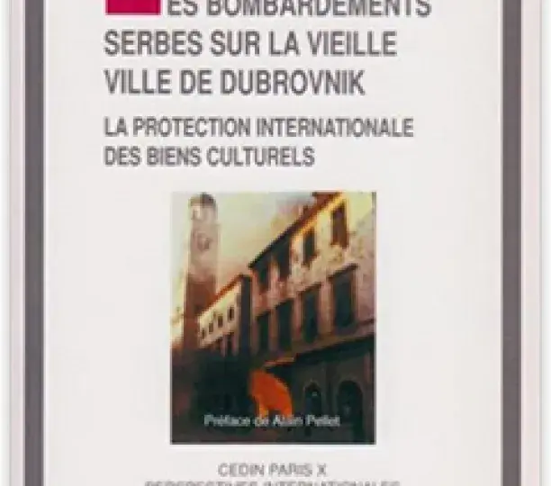 Les bombardements serbes sur la vieille ville de Dubrovnik