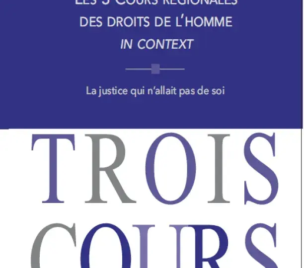 Les 3 cours régionales des droits de l'homme in context