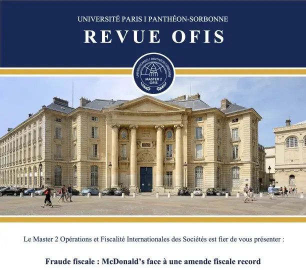 Fraude fiscale : McDonald's condamné à une amende fiscale record
