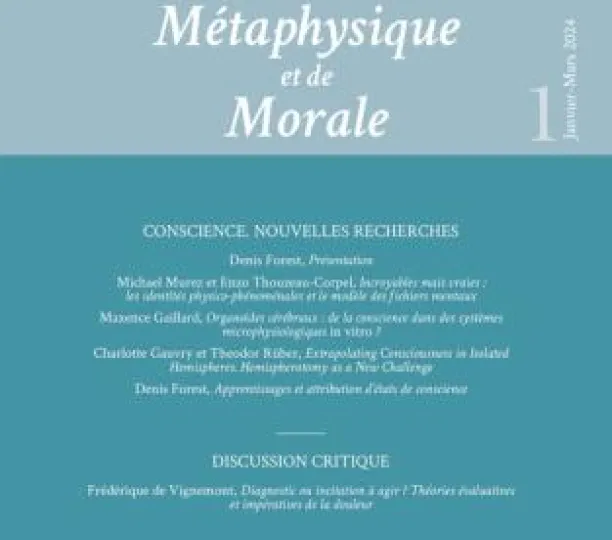 Conscience. Nouvelles recherches