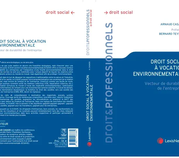 Droit social à vocation environnementale