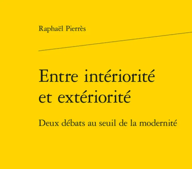 Entre intériorité et extériorité