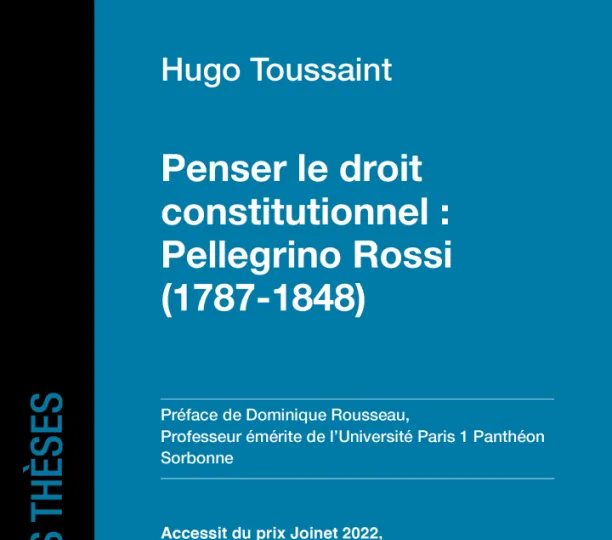 Penser le droit constitutionnel : 