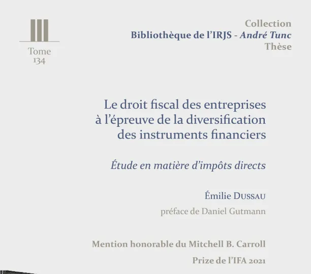 Le droit fiscal des entreprises à l’épreuve de la diversification des instruments financiers