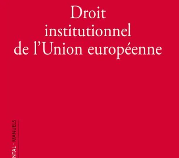 Droit institutionnel de l'Union européenne