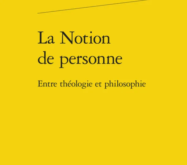 La Notion de personne